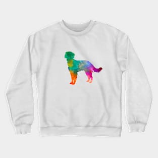 Blue Picardy Spaniel in watercolor Crewneck Sweatshirt